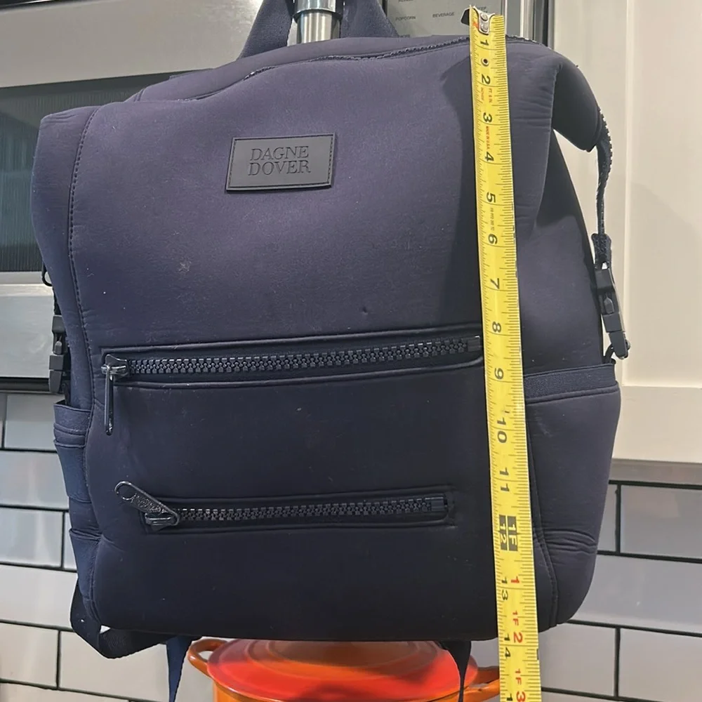 Navy Dagne Dover Indi Neoprene diaper backpack bag  accessories Blue